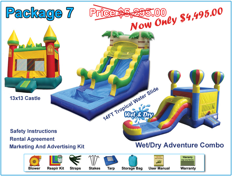Package 7 Package Deals USA Bouncers, Inc USA